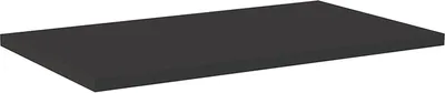 Produktbild von Waschtischplatte 80cm, schwarz matt, PUEBLA-56-BLACK