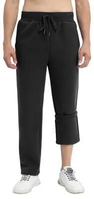 Immagine prodotto di Solidchoice - Pantaloni da jogging da uomo in pile, con coulisse e tasche