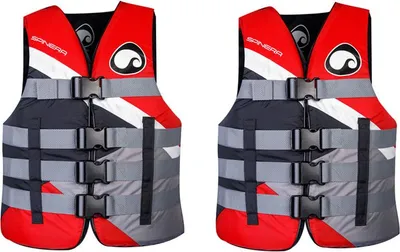 Produktbild von Setangebot 2xSpinera Schwimmweste 50N rot Gr. L/XL