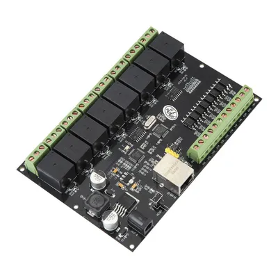 Zdjęcie produktu dla Przekaźnik Ethernet, przekaźnik internetowy, przekaźnik TCP/IP, internetowy przełącznik przekaźnikowy, moduł zdalnego sterowania