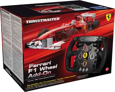 Produktbild von Thrustmaster Add-On Ferrari F1 Wheel abnehmbare Rennlenker Replik für T500RS, T300RS, T300 Ferrari GTE und TX Racing-Wheell