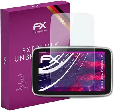Produktbild von Famanu Hybrid-Glasfolie 9H Schutzfolie für TomTom GO Premium 6 Zoll Navigationsbildschirm