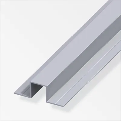 Produktbild von alfer Quadrat-U, 2 Schenkel 180º 1 m, 11.5 x 31.5 x 1.5 mm Alu roh blank