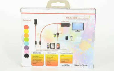 Produktbild von All-in1 Imitatie Micro USB Kabel - Orange