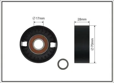 Immagine prodotto di rotolo 70x17x26 plastica autoraffreddante
