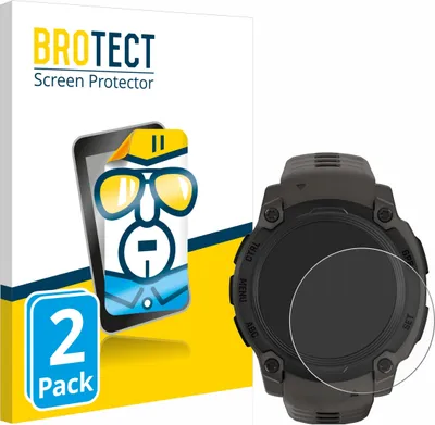 Produktbild von 2x Für Garmin Instinct E (40 mm) Schutzfolie BROTECT Displayschutz Display Schutz Folie Klar Transparent