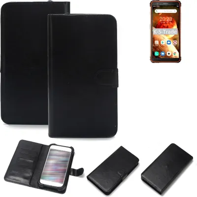 Produktbild von K-S-Trade Handyhülle Schutzhülle kompatibel mit Blackview BV6600 Handy Schutz Hülle Handyhülle Bumper schwarz 1x