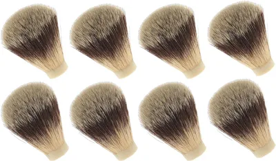 Produktbild von 8 Stück Nylon Rasierpinselknoten für Herren, Haarschneider und Staubreiniger