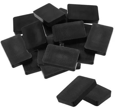 Imagen del producto de Juego de 30 placas de plástico para nivelar baldosas