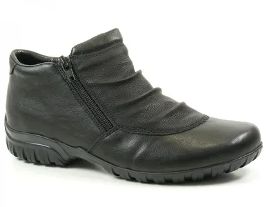 Produktbild von Rieker L4691-01 Schuhe Damen Stiefeletten Wolle extraweit , Schuhgröße:38