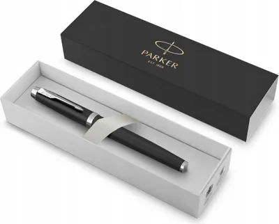 Produktbild von Pióro wieczne Parker Im Essential Matte Black CT (F) niebieskie 2143637