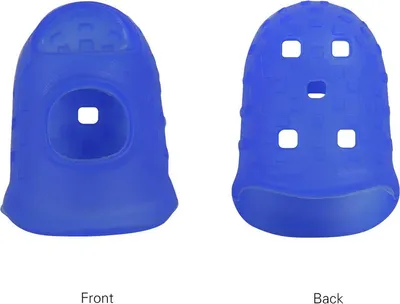 Produktbild von 6 Stück Gitarren-Silikon-Fingerspitzenschutz für Ukulele-Anfänger (zufällige Farblieferung)