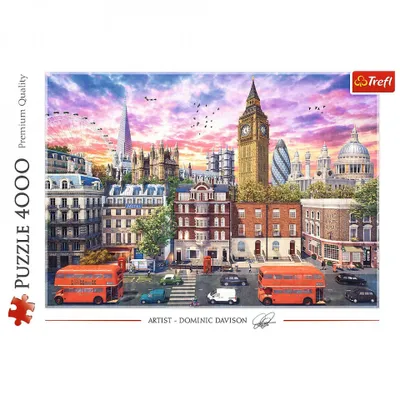 Zdjęcie produktu dla Trefl Puzzle 4000 el. Spacer po Londynie, 4000 szt., Miast, 16 lat(a)