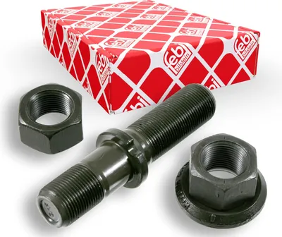 Produktbild von FEBI BILSTEIN Radbolzen 05750 Vorne Hinten 27mm 112mm Stahl 46mm 0,292kg