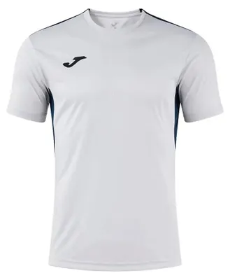 Image de T-shirt manches courtes Joma Winner Iv, couleur blanche, taille L pour homme