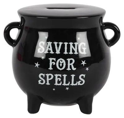 Produktbild von Schwarzer Hexenkessel als Spardose für Halloween & Walpurgisnacht Fans
