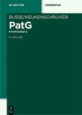 Produktbild von Patentgesetz