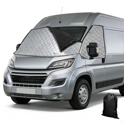 Zdjęcie produktu dla Gruba osłona na przednią szybę do samochodu Fiat Ducato