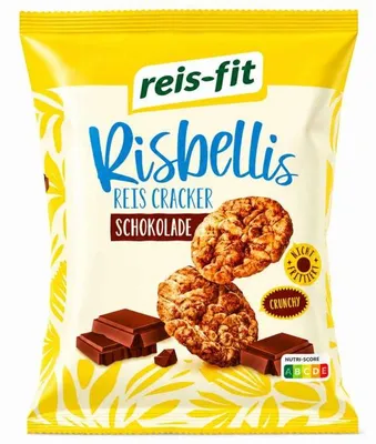Produktbild von reis-fit Risbellis Reis Cracker Schokolade 40g
