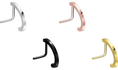 Produktbild von Nasenpiercing, Nasenstecker Chirurgenstahl Nasenstecker SCHMALES DESIGN