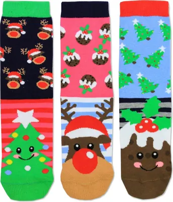 Produktbild von Angel Weihnachten Oddsocks Socken in 37-42 im 3er Set