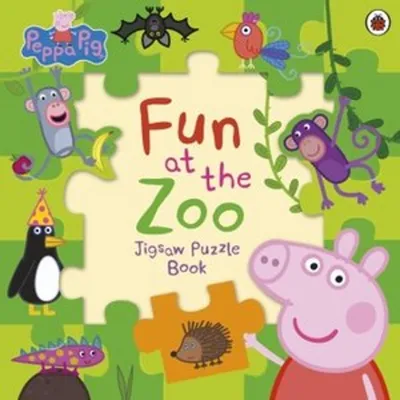 Imagen del producto de Peppa Pig: Fun at the Zoo Jigsaw Puzzle Book