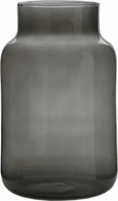Obrázok produktu pre Ecoglassworks Váza Gigi Rauch, dekoratívna váza, váza na kvety, sklenená váza, recyklované sklo, Smoke, 25 cm, W-395K1