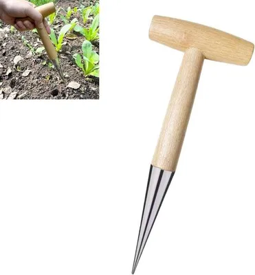 Produktbild von 28 cm roestvrij staal Pflanzkiste für Bäume und Knollen mit Präzision - Gartenwerkzeug