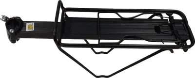 Image de absolument, porte-bagages, montage par serrage, noir, pour fixation à la tige de selle
