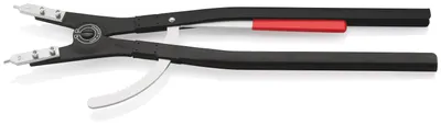 Produktbild von KNIPEX 46 10 A6 Sicherungsringzange für Außenringe auf Wellen schwarz pulverbeschichtet 570 mm