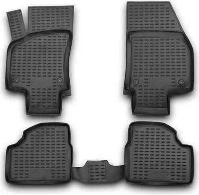 Produktbild von 2004-2015 Opel Astra Fußmatten TPE Schwarz 4 tlg