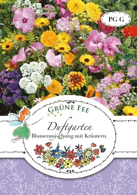 Produktbild von Grüne Fee - Duftgarten Blumenmischung mit Kräutern Samen - 13243