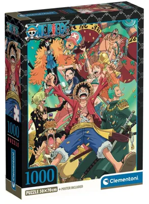 Image de Puzzle One Piece de 1000 pièces pour les fans et les collectionneurs