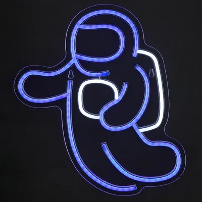 Produktbild von Neon LED Wandlampe Astronaut - USB C - 4,3 W - 36 x 32 x 1,5 cm