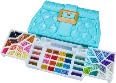 Immagine prodotto di Set creativo AQUABEADS, 1400 perline, dai 4 anni in su, valigetta portatile