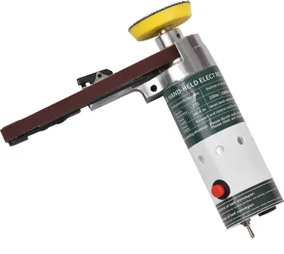 Produktbild von Elektrobandschleifer Mini-Bandschleifer Elektroschleifer Kleinschleifmaschine Handgeführter Elektrobandschleifer mit Schleifbändern