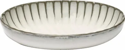 Produktbild von SERAX »Inku« Schüssel oval Inku White, Länge: 190 mm, Breite: 130 mm