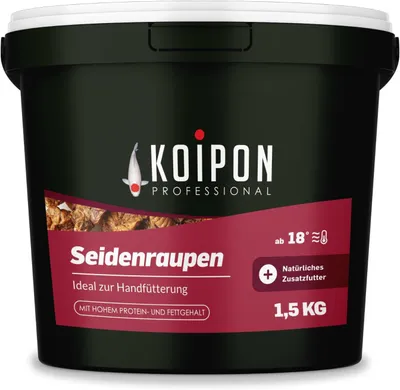 Produktbild von KOITEC Seidenraupen 1,5kg (ca. 5 l)