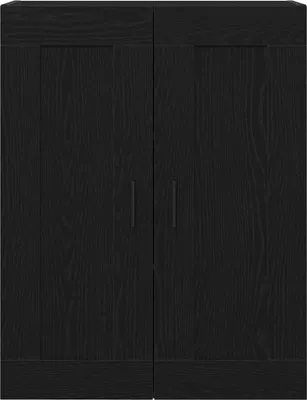 Immagine prodotto di vidaXL Armadio a muro rovere nero 69,5 x 34 x 90 cm