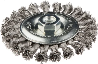 Obrázok produktu pre Drôtená kefa 115 mm x M14, INOX