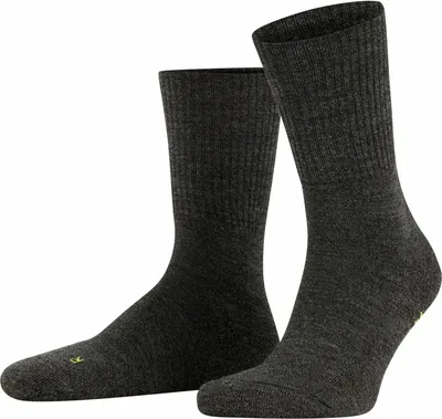 Immagine prodotto di Calze sportive unisex FALKE - Walkie Light, calze da trekking e da escursionismo, tinta unita grigio scuro 39-41