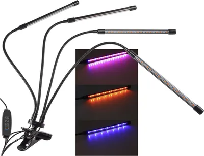 Produktbild von Pflanzenleuchte LED, 4-fach, Wachstumslampe mit Controller