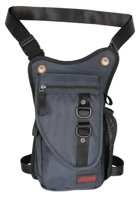 Produktbild von Taktische Oberschenkel-Tasche Blau 16 x 26 x 7 cm Wasserabweisend Oxford/Polyester