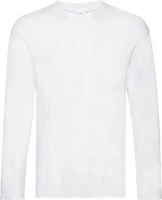 Produktbild von Fruit of the Loom - "Original" T-Shirt für Herren  Langärmlig BC5314 (XL) (Weiß)