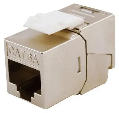 Zdjęcie produktu dla Equip 767223, Płaski, Srebrny, RJ-45, LSA, Żeńska, 10GBase-T