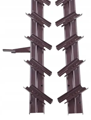 Zdjęcie produktu dla Mechanizm Aluminiowy Shutters Ruchome Deseczki Brązowy Taras Pergola 109Cm