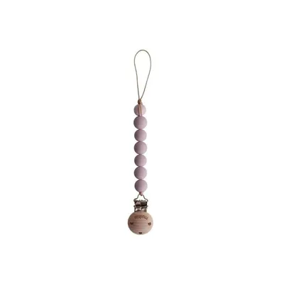 Produktbild von Schnullerkette Halo Mauve Mushie