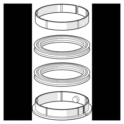 Productafbeelding van Hansa dichtingset, type HA, artikelnummer 59912646, 1 stuk.