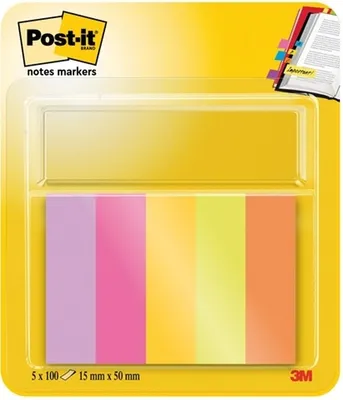 Produktbild von Post-It-Marking-Streifen 3M Post-It 670-5-Tfen | Packen Sie ein 5 -Stück | 6 Stück
