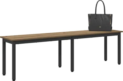 Zdjęcie produktu dla ławka Dąb rzemieślniczy 160 x 35 x 45 cm